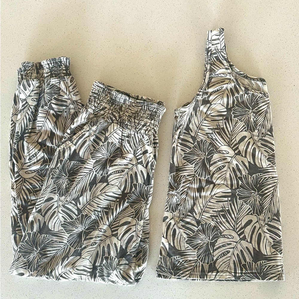 Pact Apparel Organic Cotton Women’s Pajama Lounge Set, size Medium